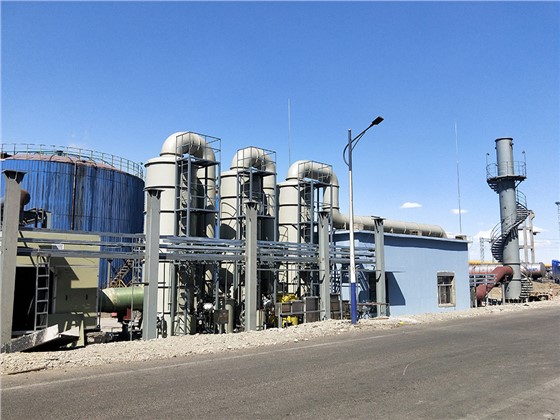 Башня очистки выхлопных газов от кислотного тумана