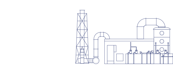 Оборудование для обработки зловонного газа